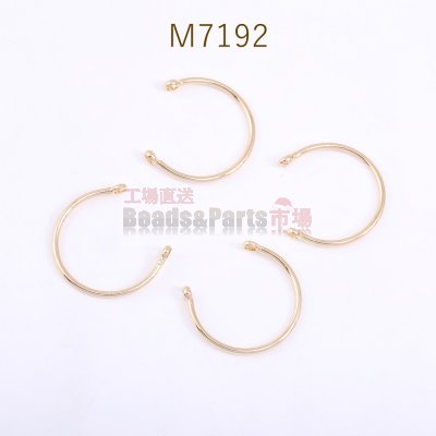 バッグ持ち手 丸型 2カン 16mm ゴールド【4ヶ】