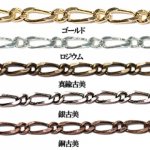 フィガロチェーン 1:1面取り 1.5mm