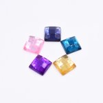 アクリルラインストーン 四角形 12x12mm【50ヶ(約27.5g)】
