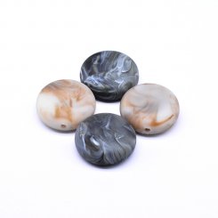 アクリルビーズ 丸型 19×19mm【100ヶ】