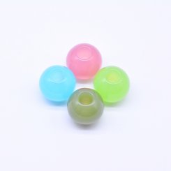 アクリルビーズ 丸型 23×25mm【100ヶ】