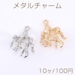 メタルチャーム 枝チャーム 1カン 17×26mm【10ヶ】