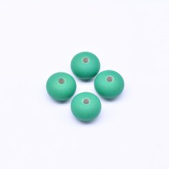 アクリルビーズ 丸型 グリーン 8×13mm【500g（約450ヶ）】
