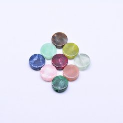 アクリルビーズ 丸型 5×15mm【100ヶ】