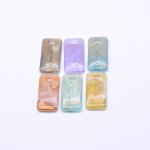 アクリルパーツ 長方形穴あり 17×35mm 全6色【100ヶ】