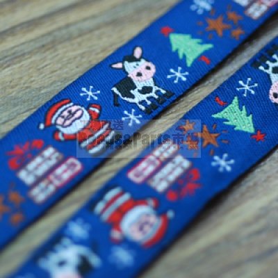 1クリスマスモチーフのチロルテープ 幅16mm ネイビー(10ヤード)