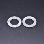 アクリルパーツ リング ライトグレー 6×32mm【50ヶ】