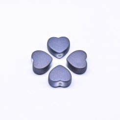 アクリルビーズ ハート ロイヤルブルー 13×14mm【500g（約520ヶ）】